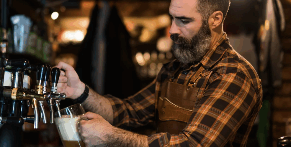 A bar tender